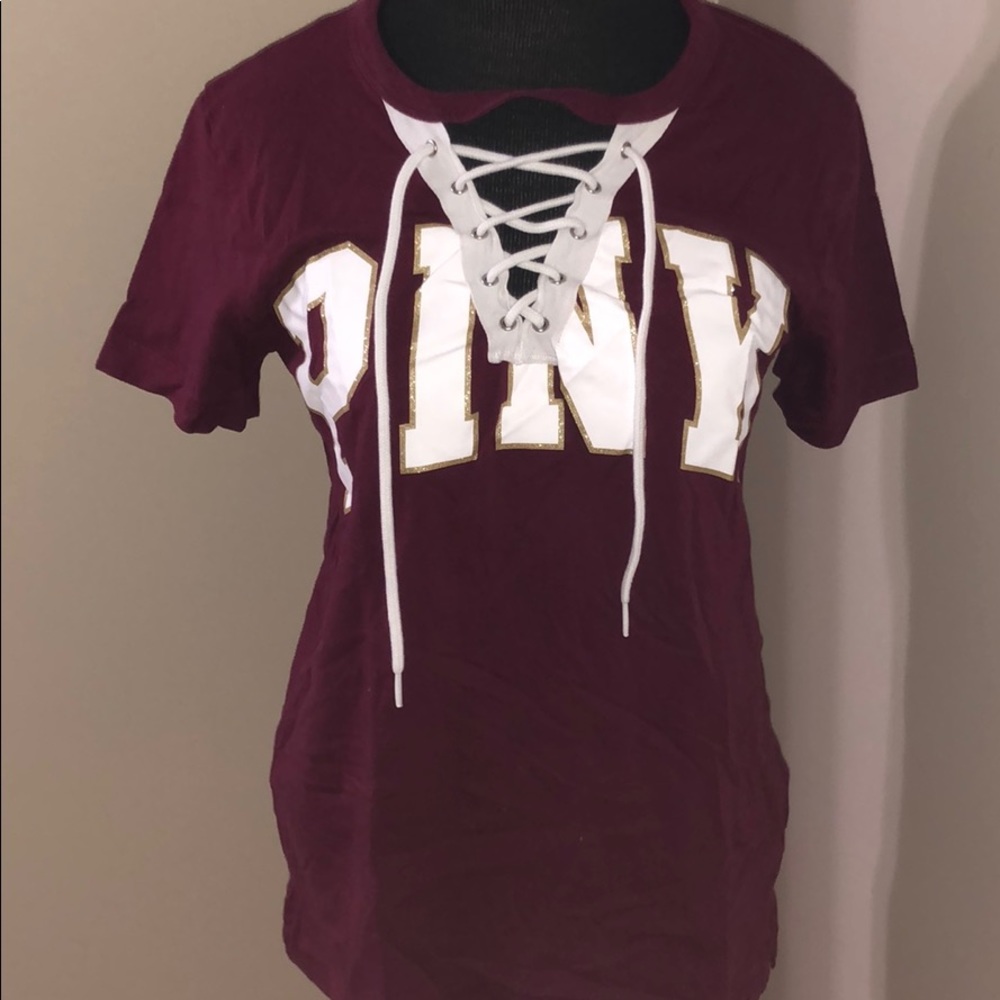 Laced up t-shirt
